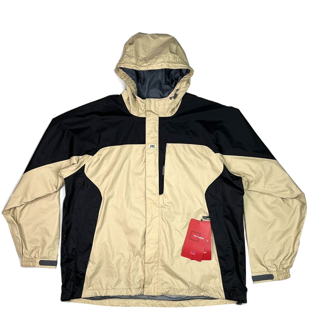 Helly Hansen Packable Ripstop Rain Jacket XL Hood… - image 2